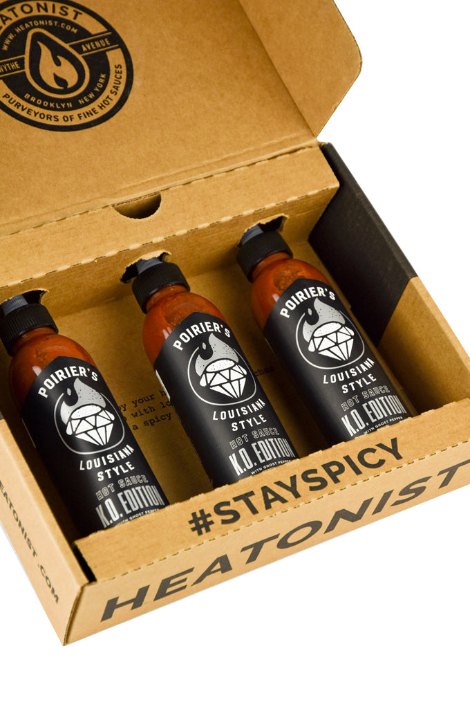 Dustin Poirier Hot Sauce - KO Edition 3 Pack I6
