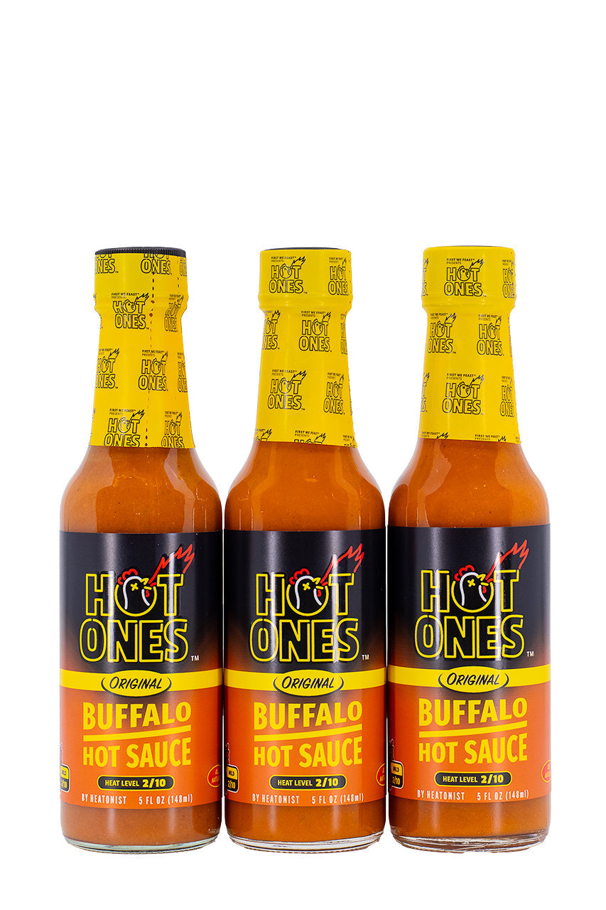 Buffalo Hot Sauce 3-Pack | Hot Ones Hot Sauce X3