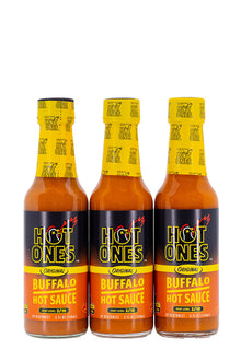 Buffalo Hot Sauce 3-Pack | Hot Ones Hot Sauce X3