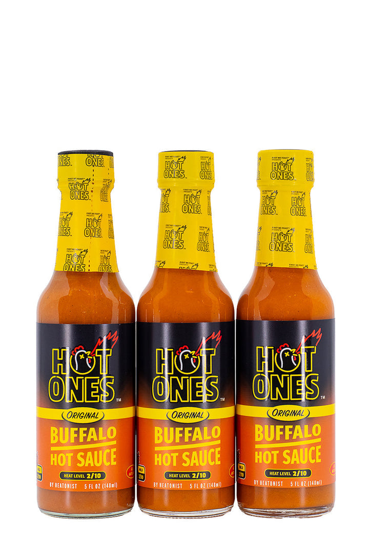 Buffalo Hot Sauce 3-Pack | Hot Ones Hot Sauce X3