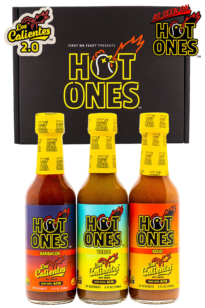 Los Calientes Trio Pack | Hot Ones Hot Sauce A5