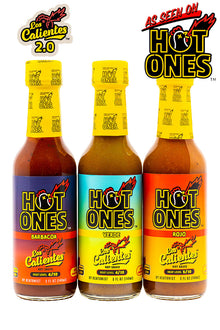Los Calientes Trio Pack | Hot Ones Hot Sauce A5