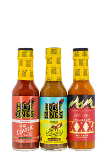 Hot Ones Trio Pack - Original | Hot Ones Hot Sauce H7