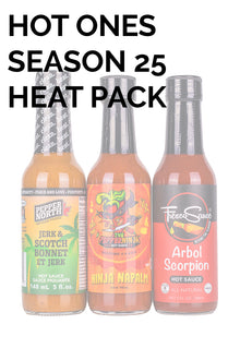 Hot Ones Hot Sauce Heat Pack - Season 25 C4