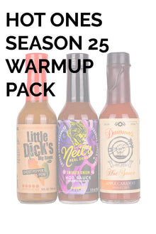 Hot Ones Hot Sauce Warmup Pack - Season 25 F8