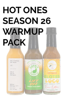 Hot Ones Hot Sauce Warmup Pack - Season 26 S0