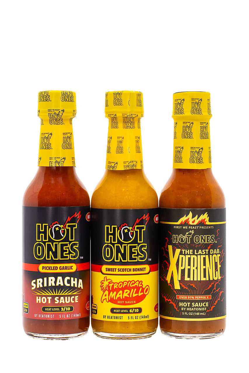 Hot Ones Hot Sauce Trio Pack - Season 27 I8