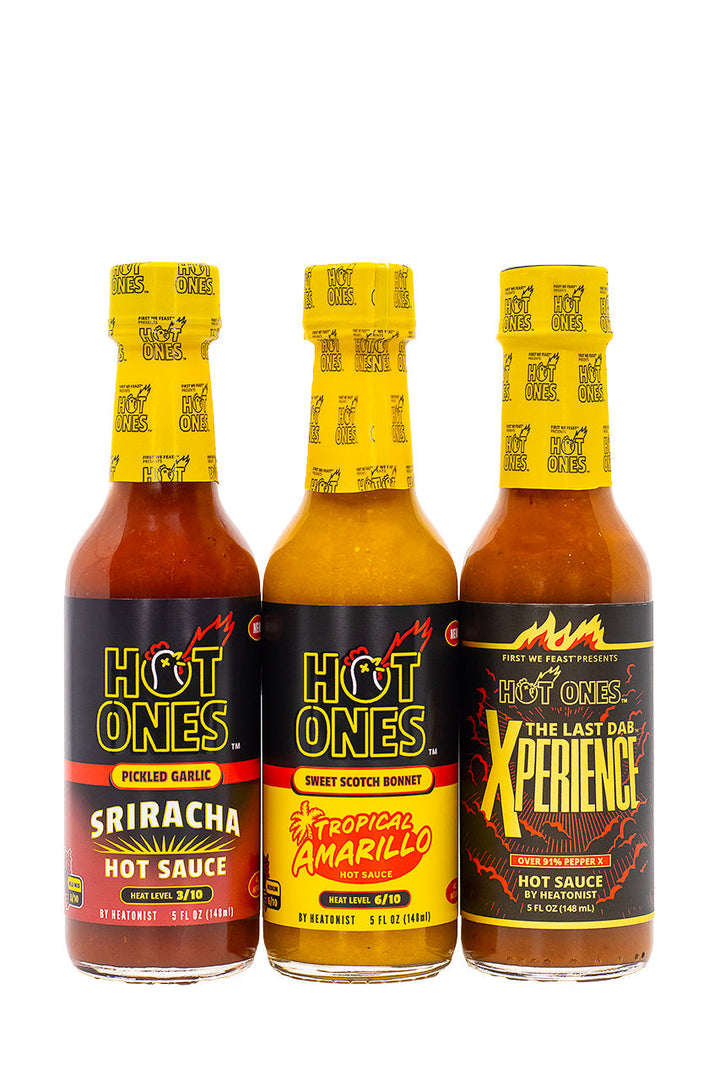 Hot Ones Hot Sauce Trio Pack - Season 27 I8