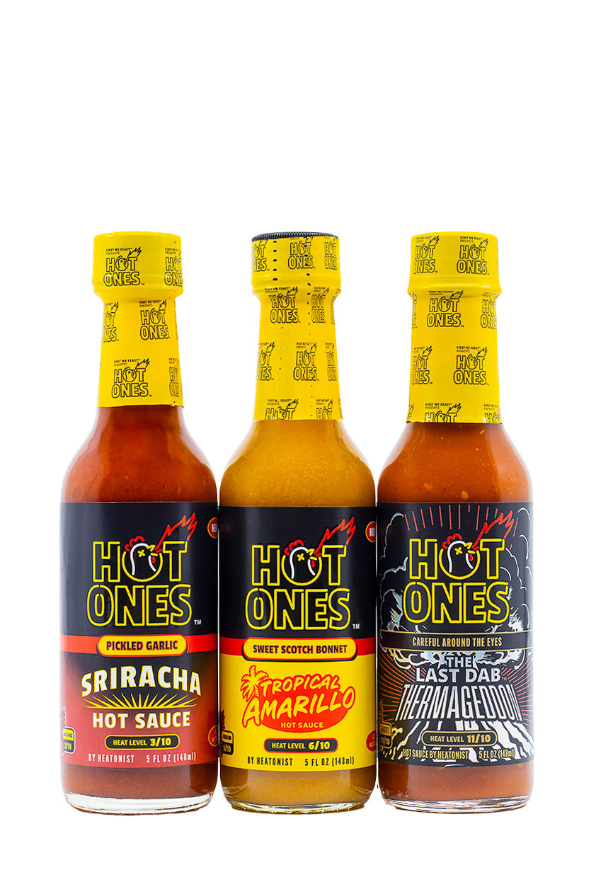 Hot Ones Hot Sauce Trio Pack - Season 29 T2