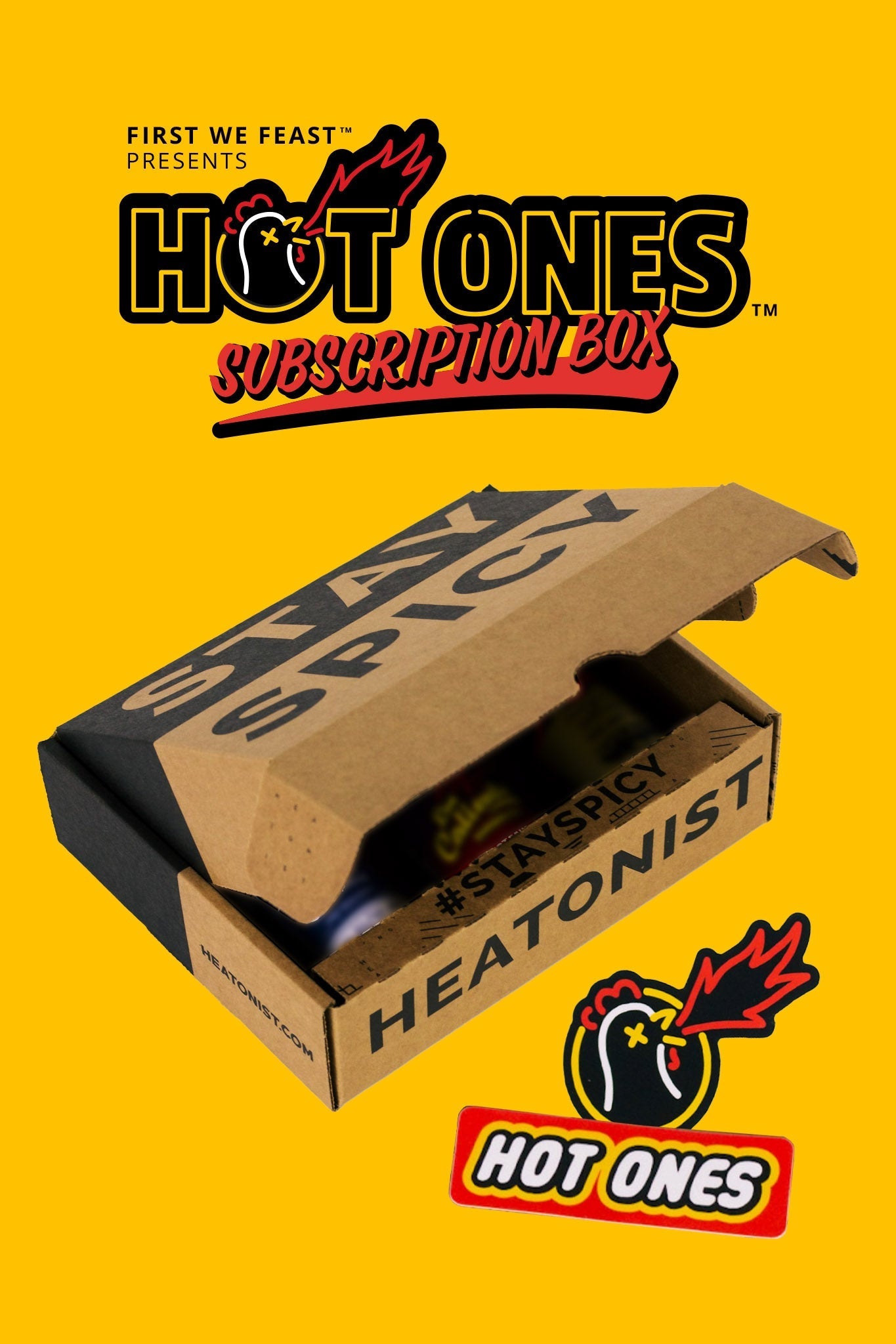 Monthly Hot Ones Box W1