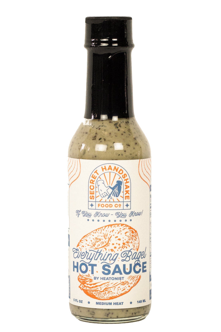 Everything Bagel Hot Sauce | Secret Handshake Food Co Z3