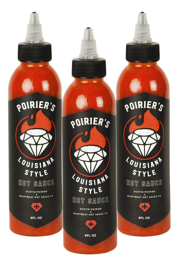 Dustin Poirier Hot Sauce 3 Pack | HEATONIST W2